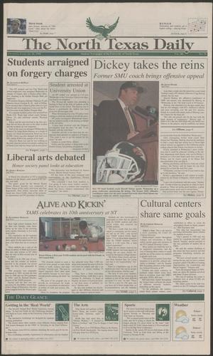 The North Texas Daily (Denton, Tex.), Vol. 80, No. 76, Ed. 1 Thursday, February 26, 1998