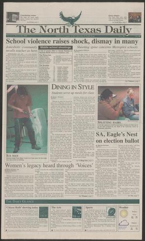 The North Texas Daily (Denton, Tex.), Vol. 80, No. 88, Ed. 1 Thursday, March 26, 1998