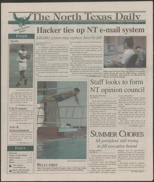 The North Texas Daily (Denton, Tex.), Vol. 80, No. 117, Ed. 1 Thursday, July 30, 1998