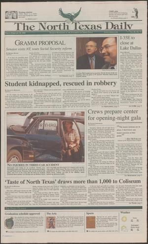 The North Texas Daily (Denton, Tex.), Vol. 81, No. 74, Ed. 1 Friday, February 19, 1999
