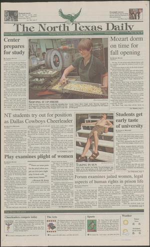 Primary view of object titled 'The North Texas Daily (Denton, Tex.), Vol. 81, No. 88, Ed. 1 Friday, March 26, 1999'.