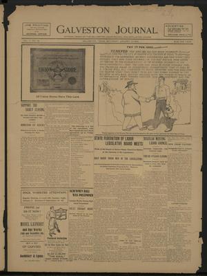 Primary view of object titled 'Galveston Journal. (Galveston, Tex.), Vol. 7, No. 32, Ed. 1 Saturday, January 14, 1905'.