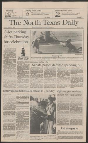 The North Texas Daily (Denton, Tex.), Vol. 74, No. 29, Ed. 1 Tuesday, October 16, 1990