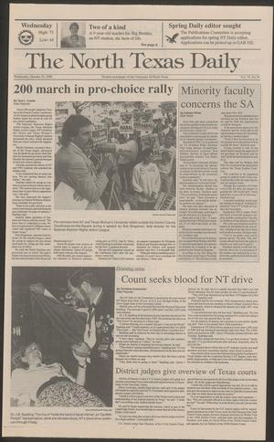 The North Texas Daily (Denton, Tex.), Vol. 74, No. 34, Ed. 1 Wednesday, October 24, 1990