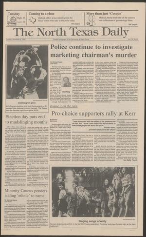 The North Texas Daily (Denton, Tex.), Vol. 74, No. 41, Ed. 1 Tuesday, November 6, 1990
