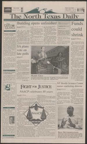 The North Texas Daily (Denton, Tex.), Vol. 79, No. 71, Ed. 1 Wednesday, February 12, 1997
