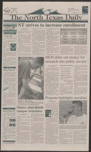 The North Texas Daily (Denton, Tex.), Vol. 80, No. 9, Ed. 1 Wednesday, September 17, 1997