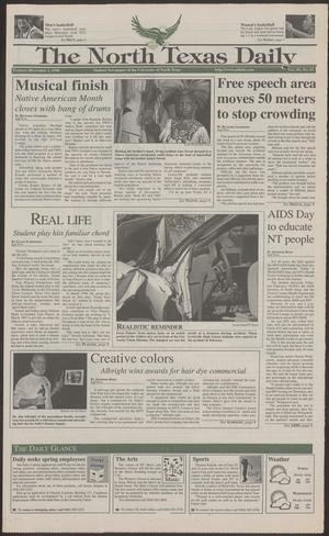 The North Texas Daily (Denton, Tex.), Vol. 81, No. 51, Ed. 1 Tuesday, December 1, 1998