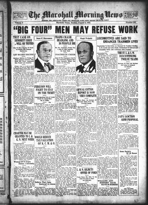 The Marshall Morning News (Marshall, Tex.), Vol. 3, No. 285, Ed. 1 Sunday, August 6, 1922