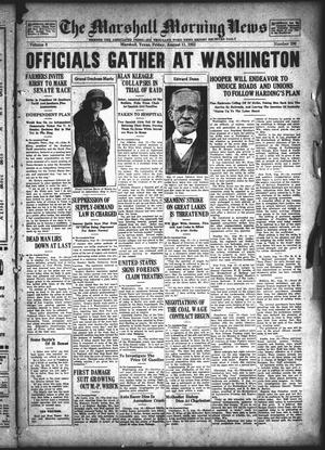 The Marshall Morning News (Marshall, Tex.), Vol. 3, No. 286, Ed. 1 Friday, August 11, 1922