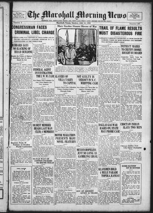 The Marshall Morning News (Marshall, Tex.), Vol. 4, No. 267, Ed. 1 Sunday, July 22, 1923
