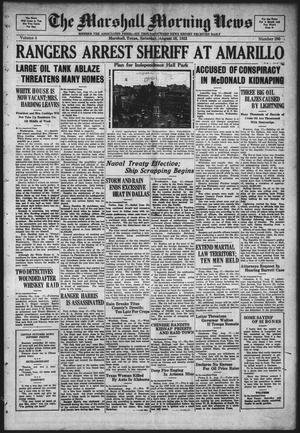 The Marshall Morning News (Marshall, Tex.), Vol. 4, No. 290, Ed. 1 Saturday, August 18, 1923