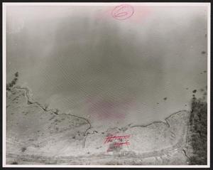 [Squire Haskins Photograph #6 - Lake Ray Hubbard with Red Annotations]