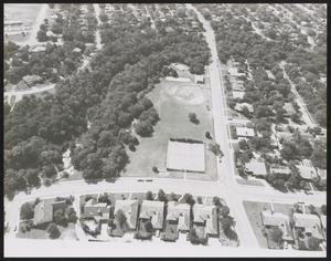 Primary view of object titled '[Aerial Photograph of Lochwood Park #1]'.