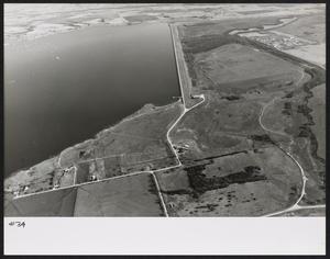 [Elgin Photograph #34 - Wide Angle of the Southern Dam of Lake Ray Hubbard]