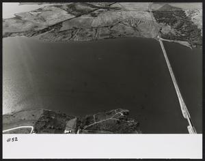 Primary view of object titled '[Elgin Photograph #52 - Aerial View of Lake Ray Hubbard]'.