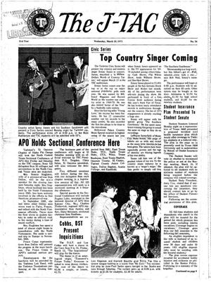 The J-TAC (Stephenville, Tex.), Vol. 51, No. 16, Ed. 1 Wednesday, March 10, 1971