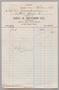 Primary view of [Invoice for Balance Due to Geo. A. Reyder Co., March 1953]