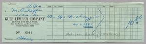 [Invoice for Cyprus, April 1950]
