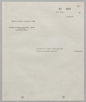 [Invoice for Payment of Charge Slip, May 1959]