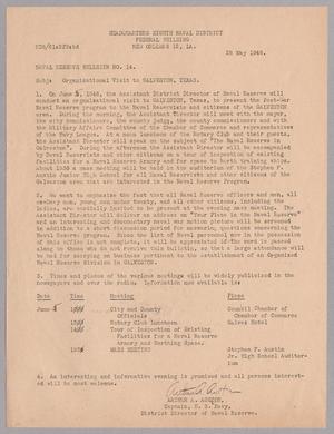 [Naval Reserve Bulletin No. 14, May 28, 1946]