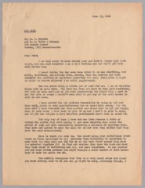 [Letter from Harris L. Kempner to Mr. E. P. McGuire, June 19, 1946]