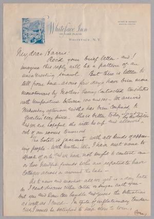 [Letter from Isaac Herbert Kempner to Harris L. Kempner, July 7, 1946]