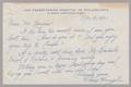 Primary view of [Letter from Cheng Tsung-O to Mr. Kempner, November 19, 1951]