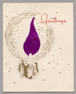 [Christmas Card from Nippon Yusen Kaisha, 1952]