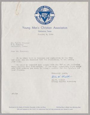 [Letter from Don H. Walker to Mr. Harris Kempner, January 9, 1954]