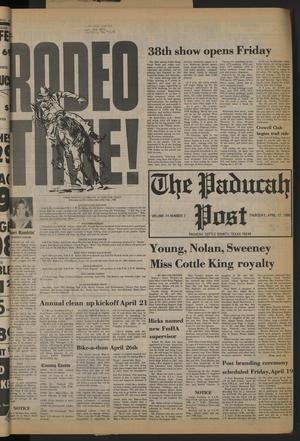 The Paducah Post (Paducah, Tex.), Vol. 74, No. 7, Ed. 1 Thursday, April 17, 1980