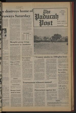 The Paducah Post (Paducah, Tex.), Vol. 74, No. 18, Ed. 1 Thursday, July 3, 1980