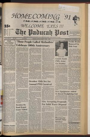 The Paducah Post (Paducah, Tex.), Vol. 85, No. 33, Ed. 1 Wednesday, October 2, 1991