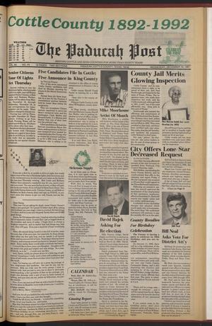 The Paducah Post (Paducah, Tex.), Vol. 85, No. 44, Ed. 1 Wednesday, December 18, 1991