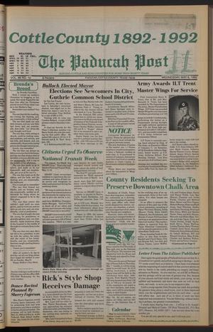 The Paducah Post (Paducah, Tex.), Vol. 86, No. 12, Ed. 1 Wednesday, May 6, 1992
