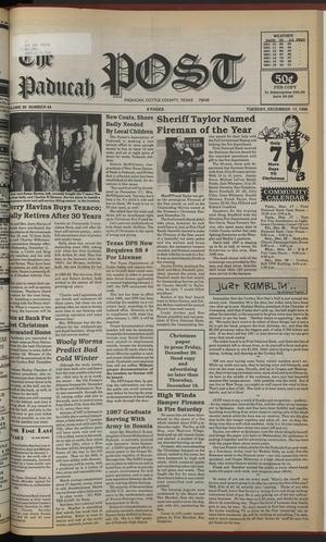 The Paducah Post (Paducah, Tex.), Vol. 90, No. 44, Ed. 1 Tuesday, December 17, 1996