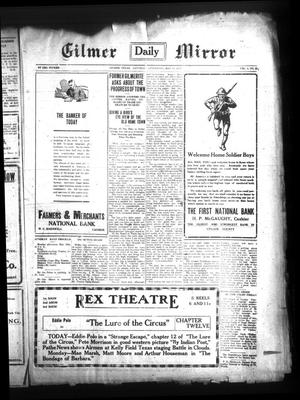 Gilmer Daily Mirror (Gilmer, Tex.), Vol. 4, No. 53, Ed. 1 Saturday, May 17, 1919
