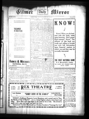 Gilmer Daily Mirror (Gilmer, Tex.), Vol. 4, No. 60, Ed. 1 Monday, May 26, 1919