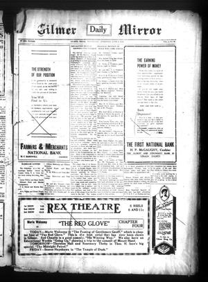 Gilmer Daily Mirror (Gilmer, Tex.), Vol. 4, No. 68, Ed. 1 Wednesday, June 4, 1919
