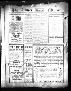 Gilmer Daily Mirror (Gilmer, Tex.), Vol. 4, No. 175, Ed. 1 Wednesday, October 8, 1919