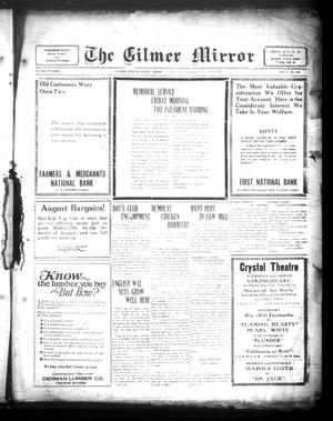 Primary view of object titled 'The Gilmer Mirror (Gilmer, Tex.), Vol. 8, No. 126, Ed. 1 Thursday, August 9, 1923'.