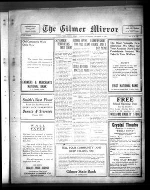 The Gilmer Mirror (Gilmer, Tex.), Vol. 8, No. 153, Ed. 1 Monday, September 10, 1923