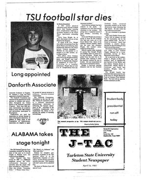 The J-TAC (Stephenville, Tex.), Ed. 1 Thursday, April 16, 1981
