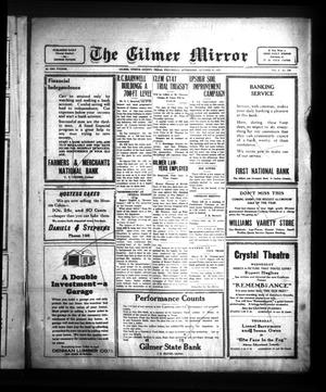 The Gilmer Mirror (Gilmer, Tex.), Vol. 8, No. 179, Ed. 1 Wednesday, October 10, 1923