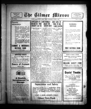 The Gilmer Mirror (Gilmer, Tex.), Vol. 8, No. 181, Ed. 1 Friday, October 12, 1923