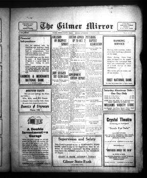 The Gilmer Mirror (Gilmer, Tex.), Vol. 8, No. 183, Ed. 1 Monday, October 15, 1923