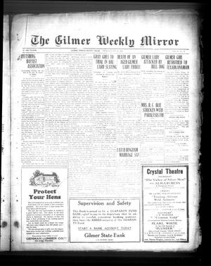 Primary view of object titled 'The Gilmer Weekly Mirror (Gilmer, Tex.), Vol. 48, No. 14, Ed. 1 Thursday, October 18, 1923'.