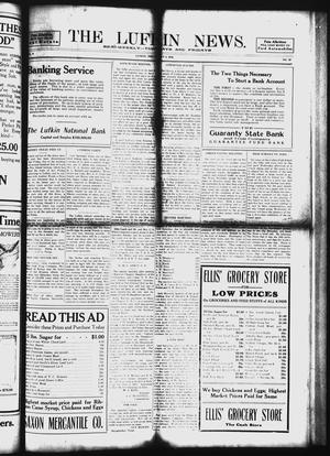 The Lufkin News. (Lufkin, Tex.), Vol. 8, No. 39, Ed. 1 Tuesday, May 4, 1915
