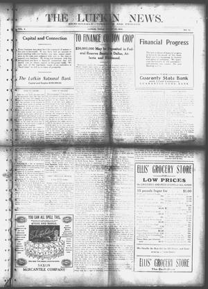 The Lufkin News. (Lufkin, Tex.), Vol. 8, No. 72, Ed. 1 Friday, August 27, 1915