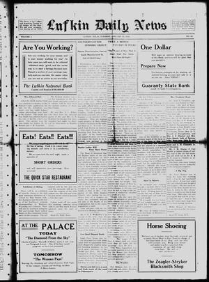 Lufkin Daily News (Lufkin, Tex.), Vol. 1, No. 60, Ed. 1 Tuesday, January 11, 1916